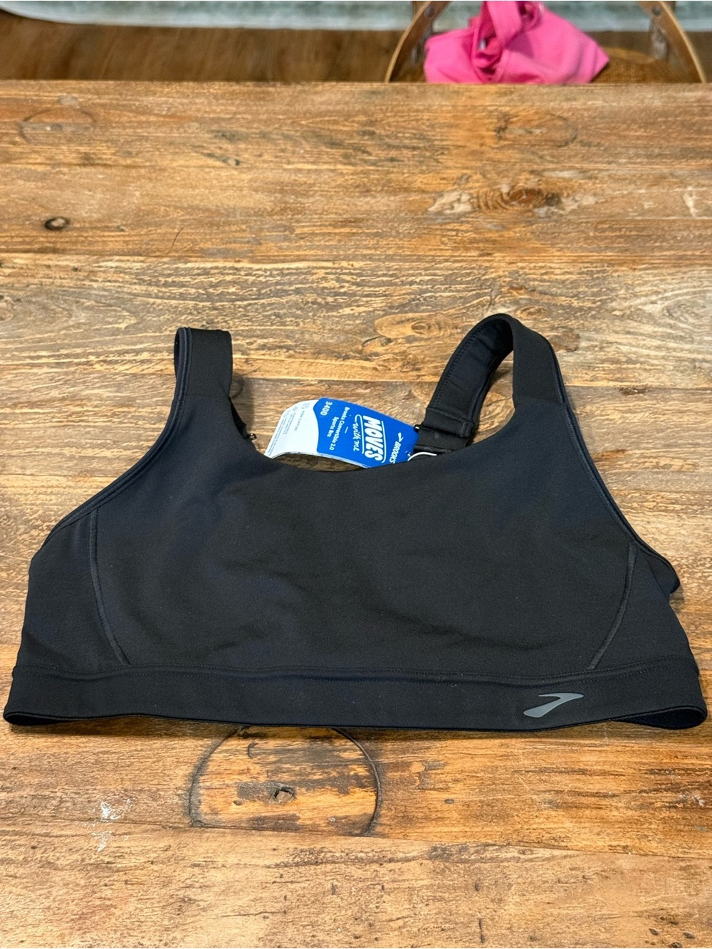 Brooks Convertible 2.0 Women's Black Supportive High-Impact Sports Bra